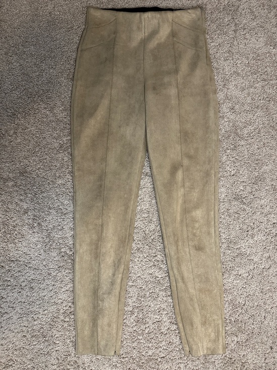 Zara Pants - ZARA BASIC Black Waistband with Brown Fabric Panel